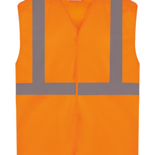 Hi-vis railway waistcoat class 2 (HVW118PE) Thumbnail