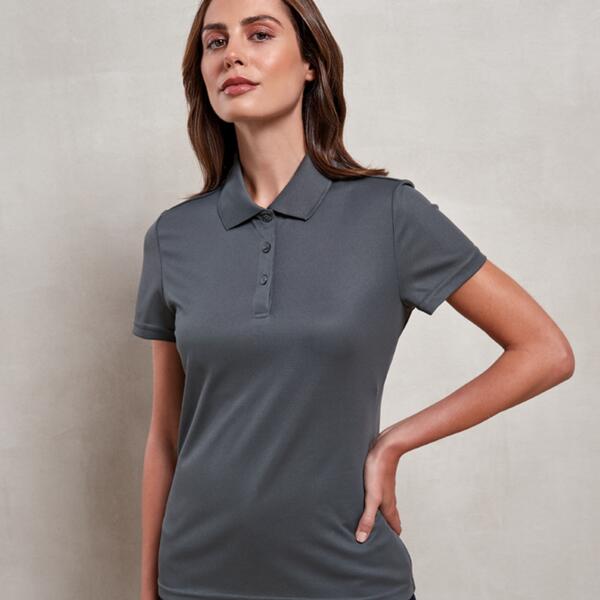 Premier Ladies Spun Dyed Recycled Polo Shirt Thumbnail
