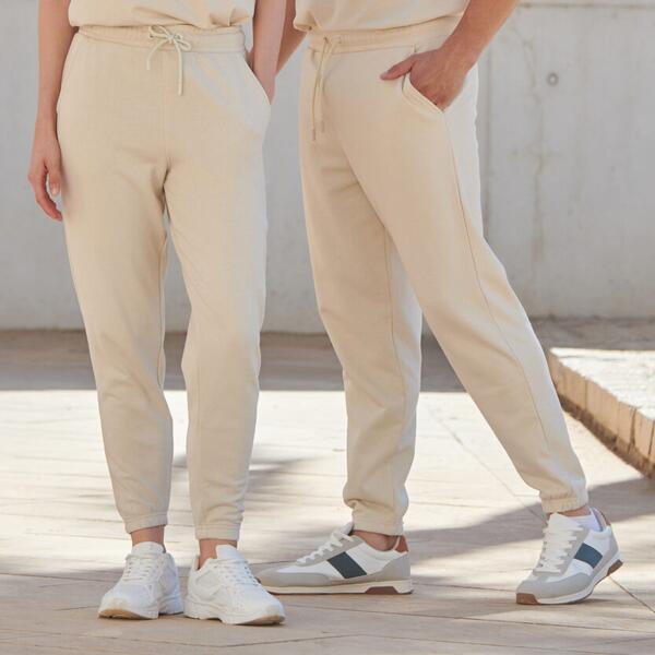 Unisex sustainable fashion cuffed joggers Thumbnail