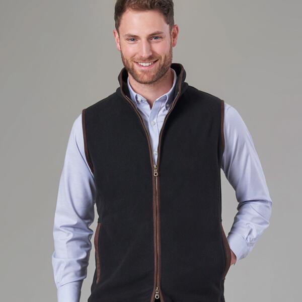 Brook Taverner Unisex Cincinnati Fleece Gilet Thumbnail