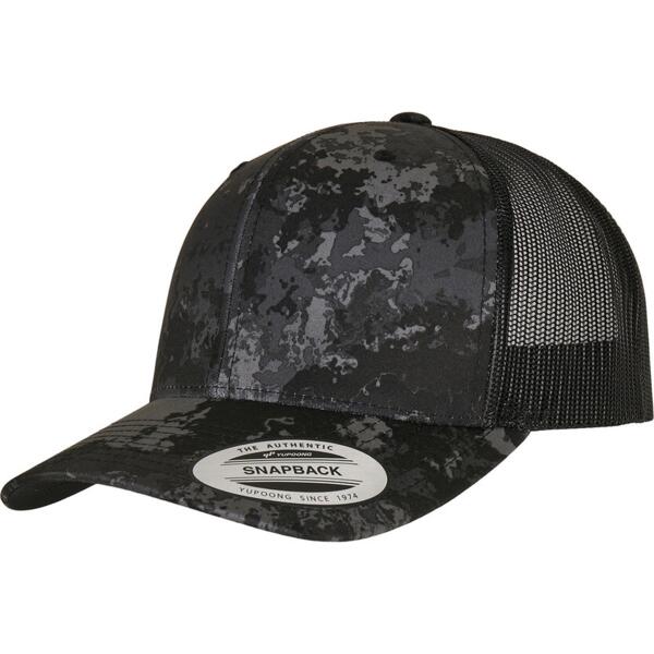 YP Classics® Veil Camo™ retro trucker cap (6606VC) Thumbnail
