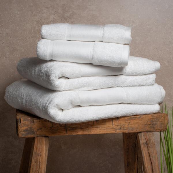 Towel City Organic Printable Border Bath Towel Thumbnail