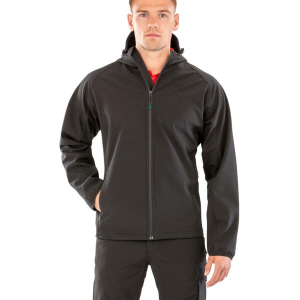 Recycled 3-Layer Printable Hood Softshell Thumbnail