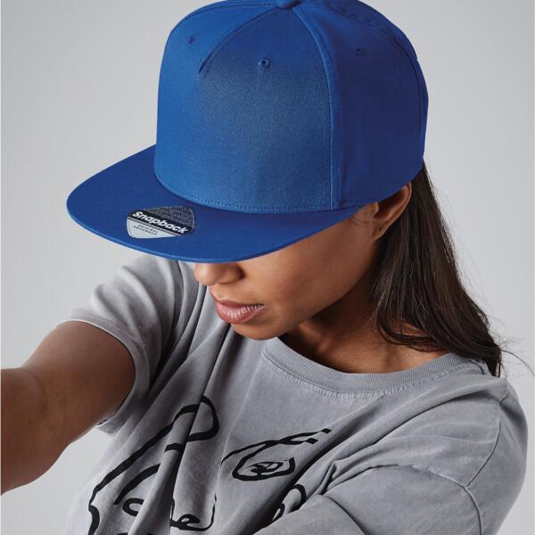 5 panel Snapback Rapper Cap Thumbnail