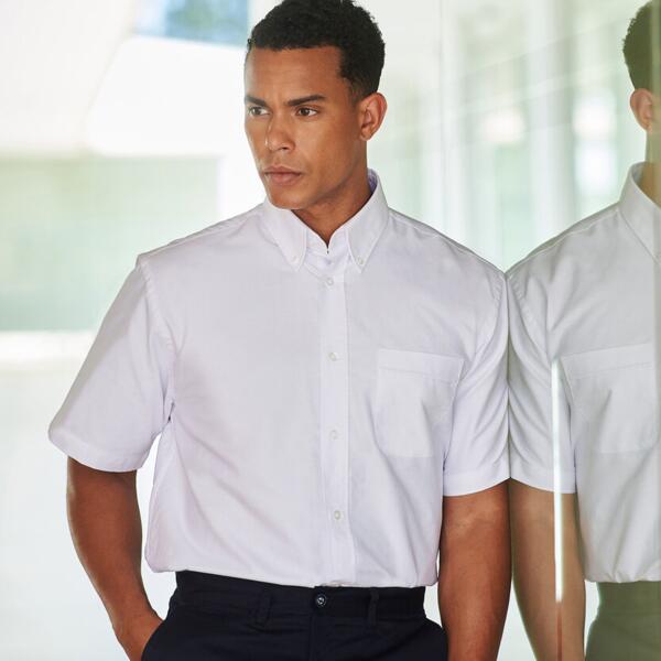 Short sleeve classic Oxford shirt Thumbnail
