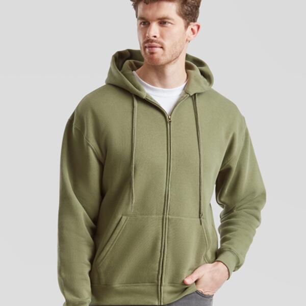 Fruit of the Loom Premium Zip Hooded Sweatshirt Thumbnail