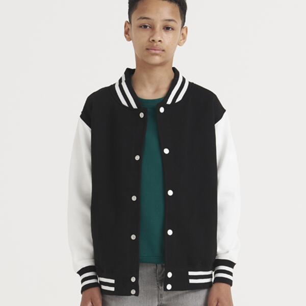 AWDis Kids Varsity Jacket Thumbnail