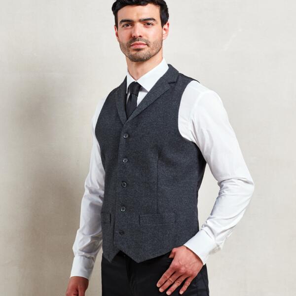 Premier Herringbone Waistcoat Thumbnail