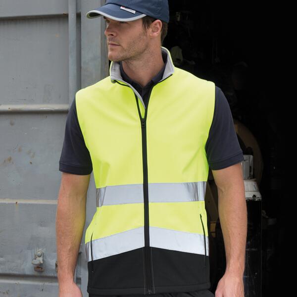 Result Safe-Guard Printable Safety Soft Shell Gilet Thumbnail