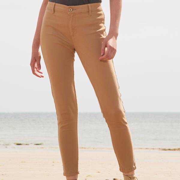 SOL'S Ladies Jules Chino Trousers Thumbnail
