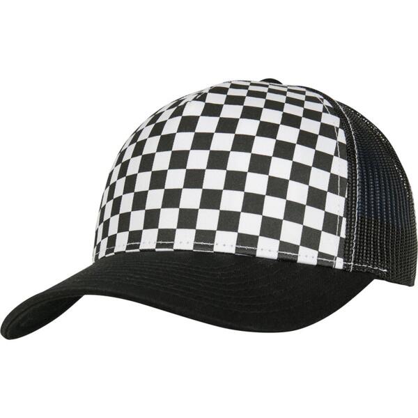 Checkerboard retro trucker (6506CB) Thumbnail