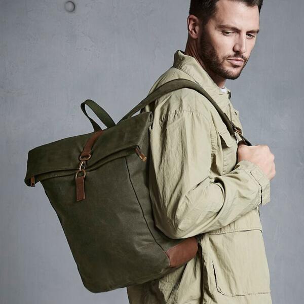 Heritage Waxed Canvas Backpack Thumbnail