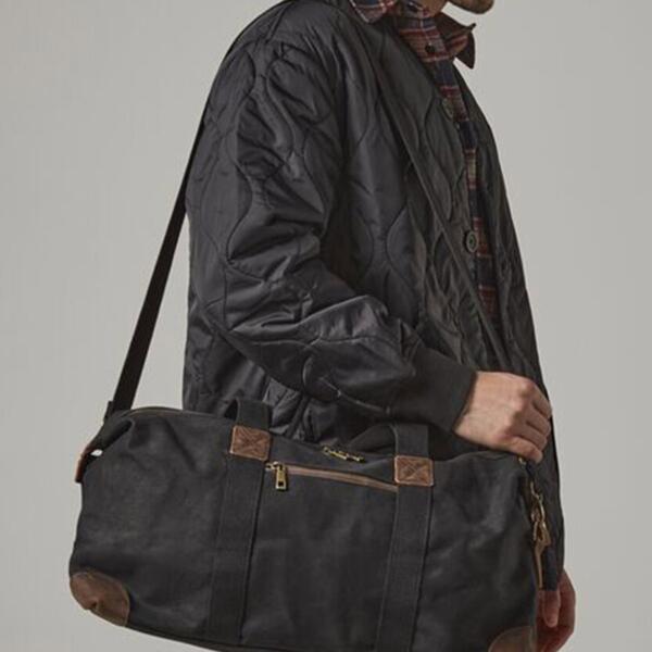 Heritage waxed canvas holdall Thumbnail