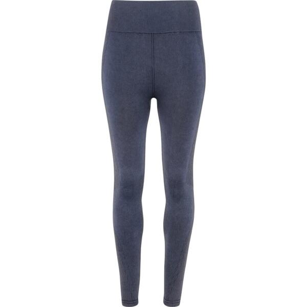 Women's TriDri® seamless '3D fit' multi-sport denim look leggings Thumbnail